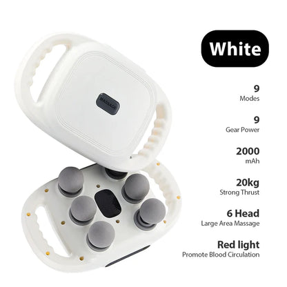 BodyRelief 6X™ – 6‑Head Infrared Massager for Full‑Body Recovery
