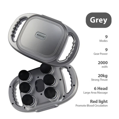 BodyRelief 6X™ – 6‑Head Infrared Massager for Full‑Body Recovery